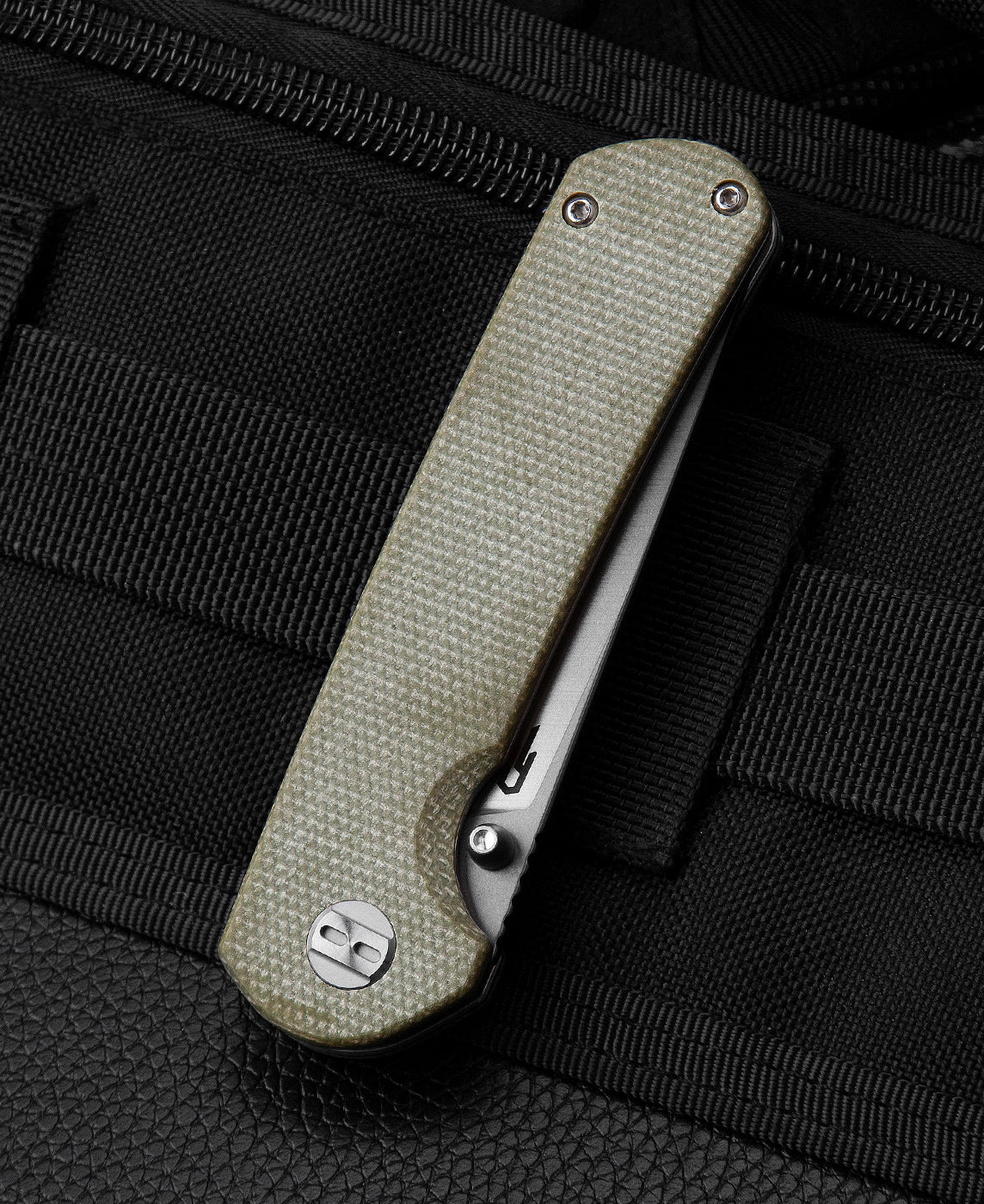 Bestech Sledgehammer BG31D D2 Blade Micarta Handle Liner Lock Folding Knife