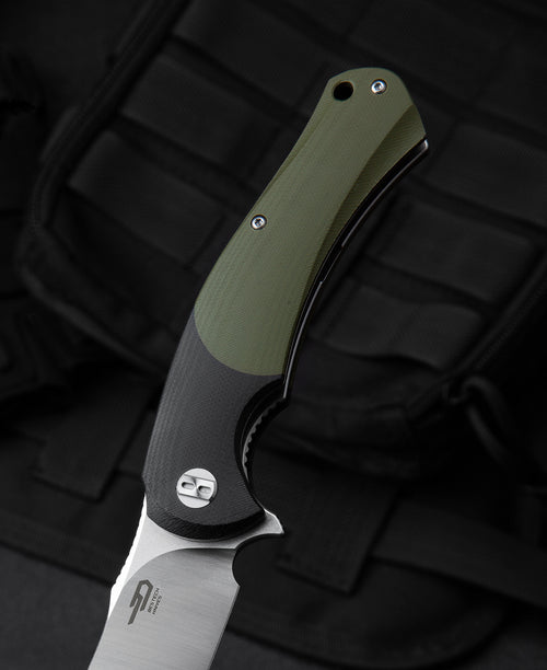 Bestech Penguin BG32A D2 Blade G10 Handle Liner Lock Folding Knife