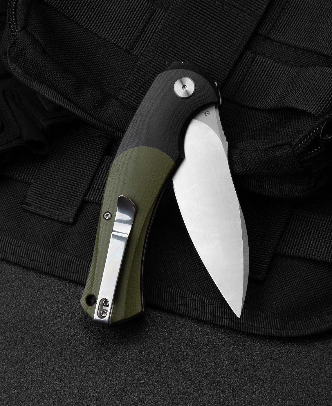 Bestech Penguin BG32A D2 Blade G10 Handle Liner Lock Folding Knife