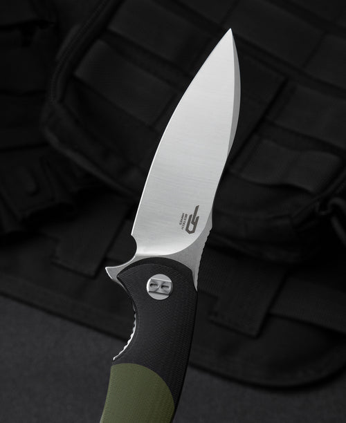 Bestech Penguin BG32A D2 Blade G10 Handle Liner Lock Folding Knife