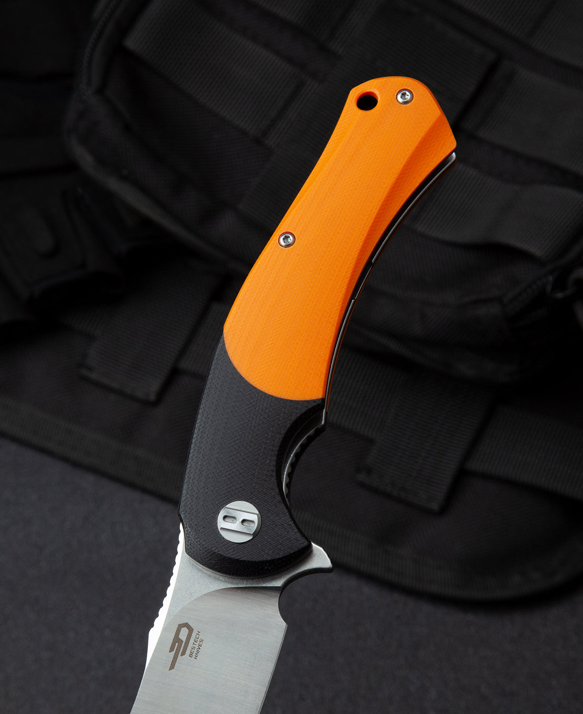 Bestech Penguin BG32C D2 Blade G10 Handle Liner Lock Folding Knife