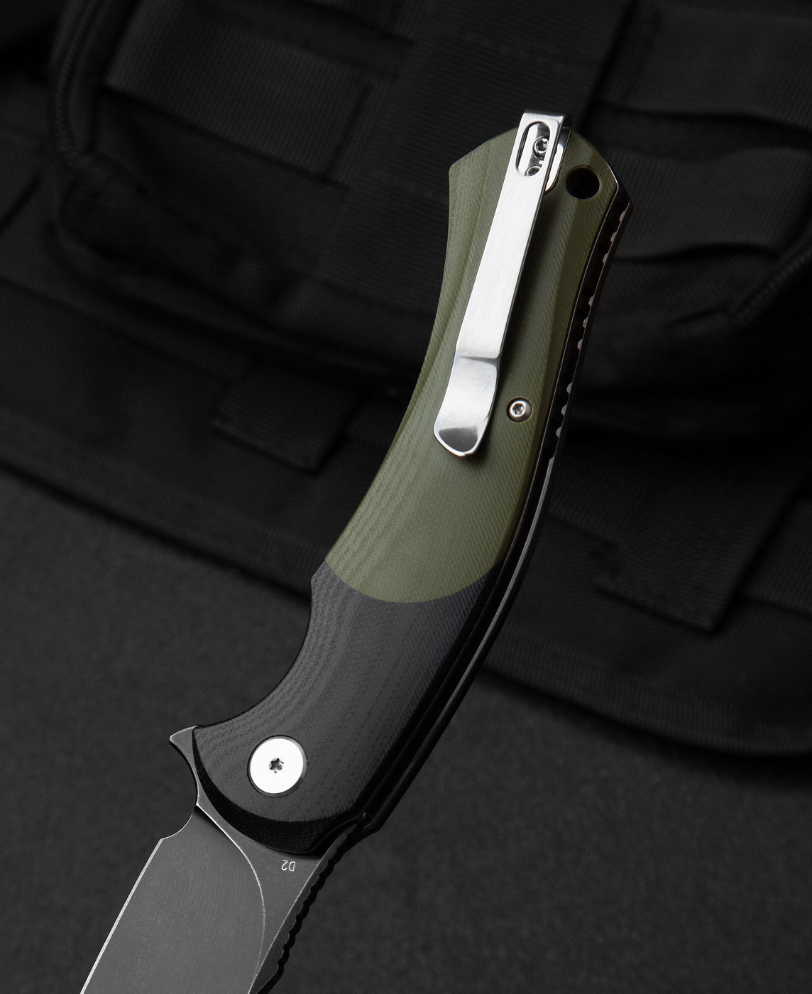 Bestech Penguin BG32E D2 Blade G10 Handle Liner Lock Folding Knife