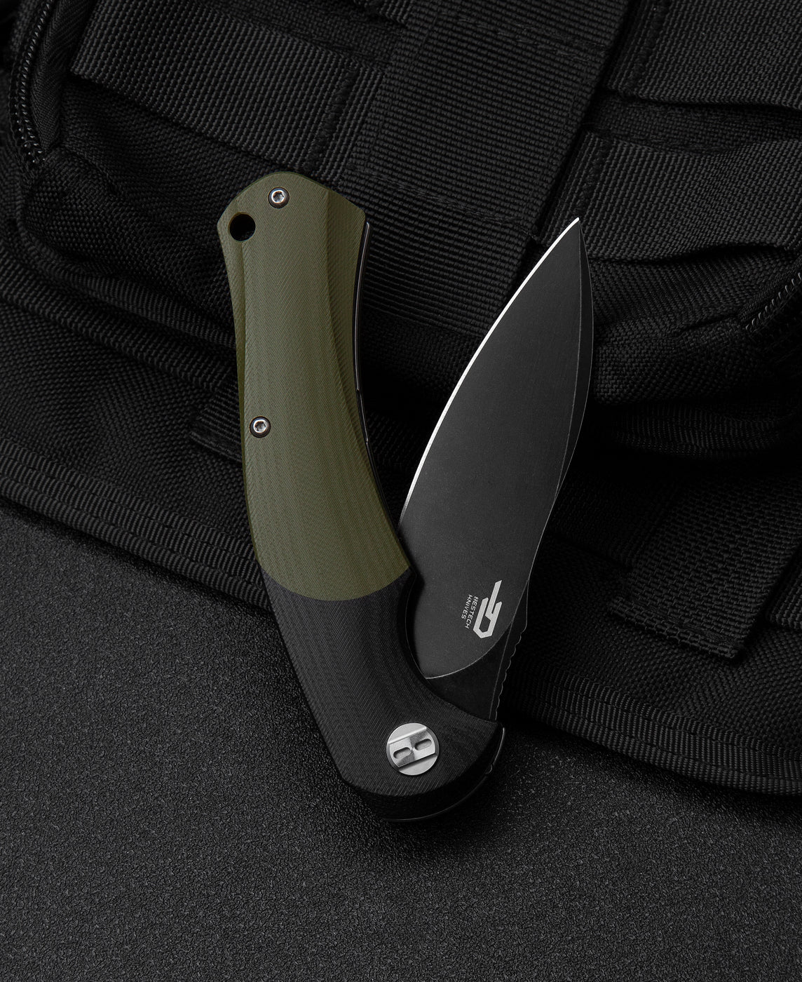 Bestech Penguin BG32E D2 Blade G10 Handle Liner Lock Folding Knife