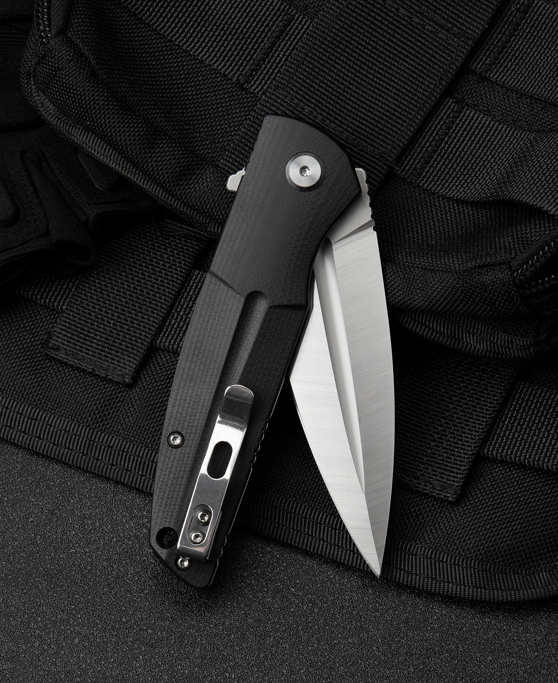 Bestech Fin BG34A-1 14C28N Blade G10 Handle Liner Lock Folding Knife