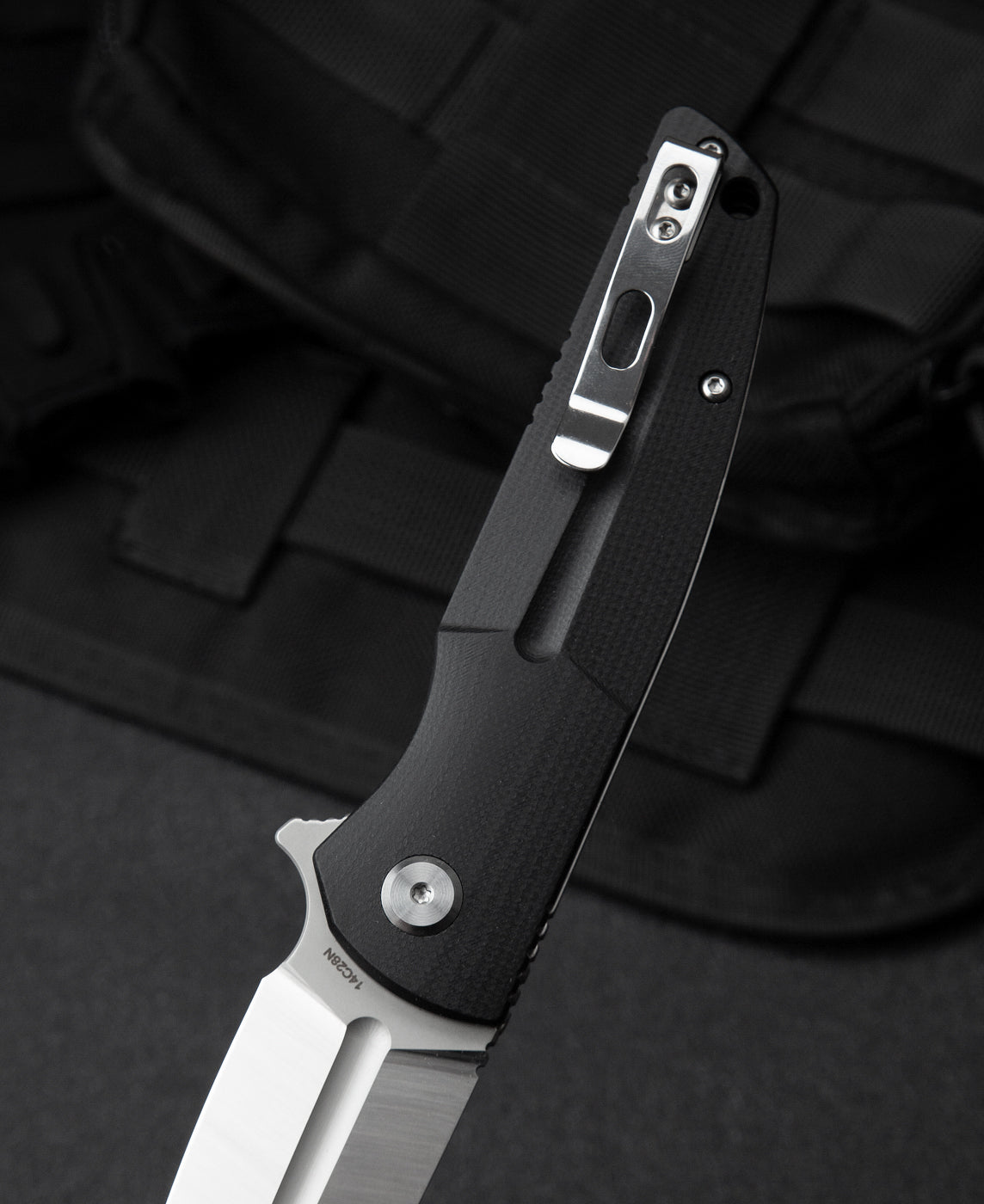 Bestech Fin BG34A-1 14C28N Blade G10 Handle Liner Lock Folding Knife