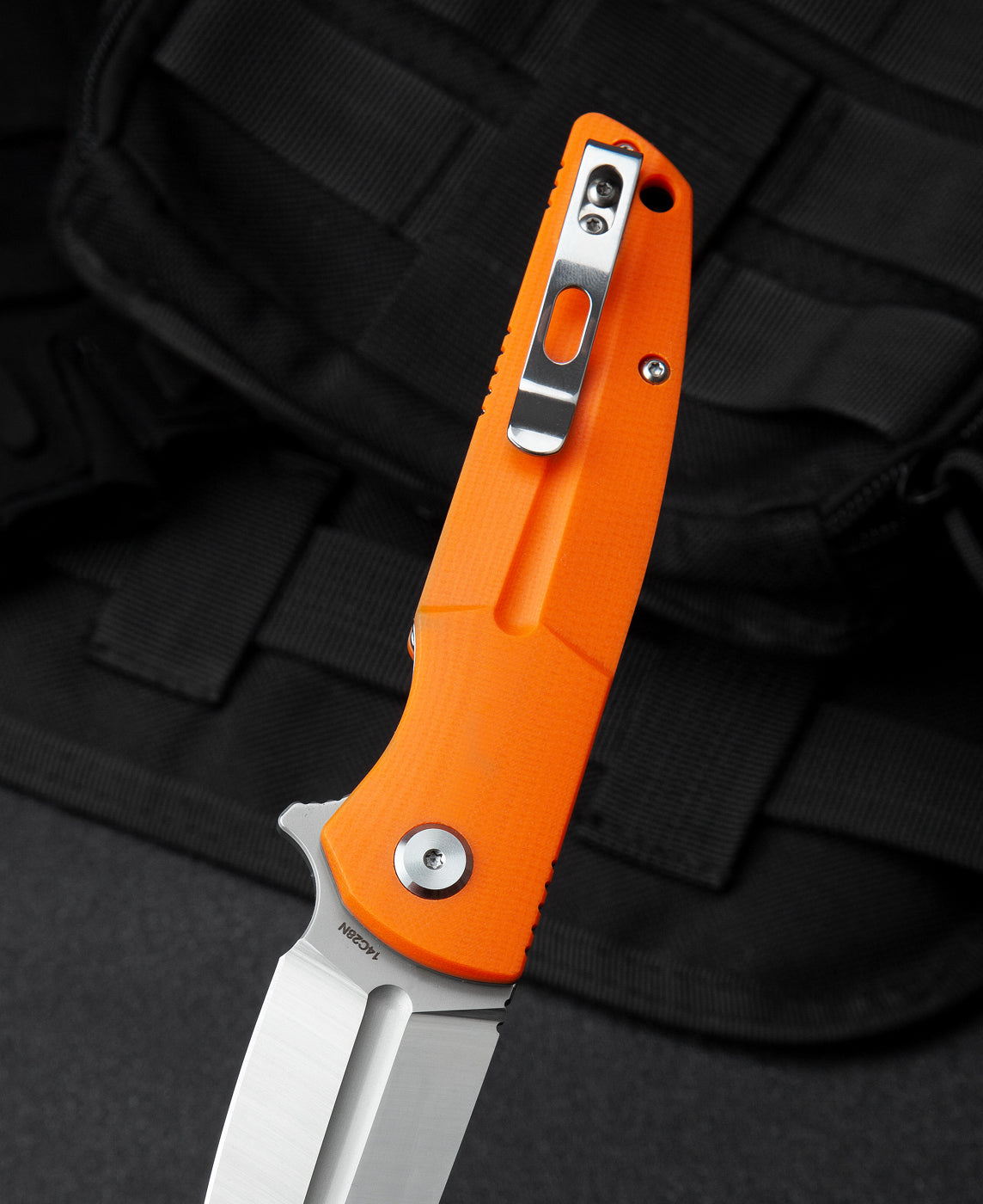 Bestech Fin BG34B-1 14C28N Blade G10 Handle Liner Lock Folding Knife