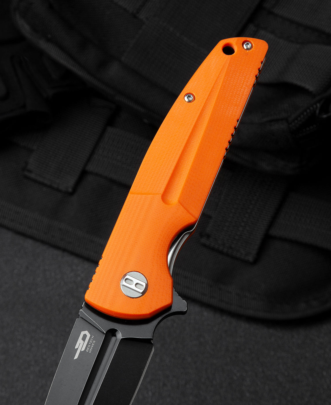 Bestech Fin BG34B-3 14C28N Blade G10 Handle Liner Lock Folding Knife