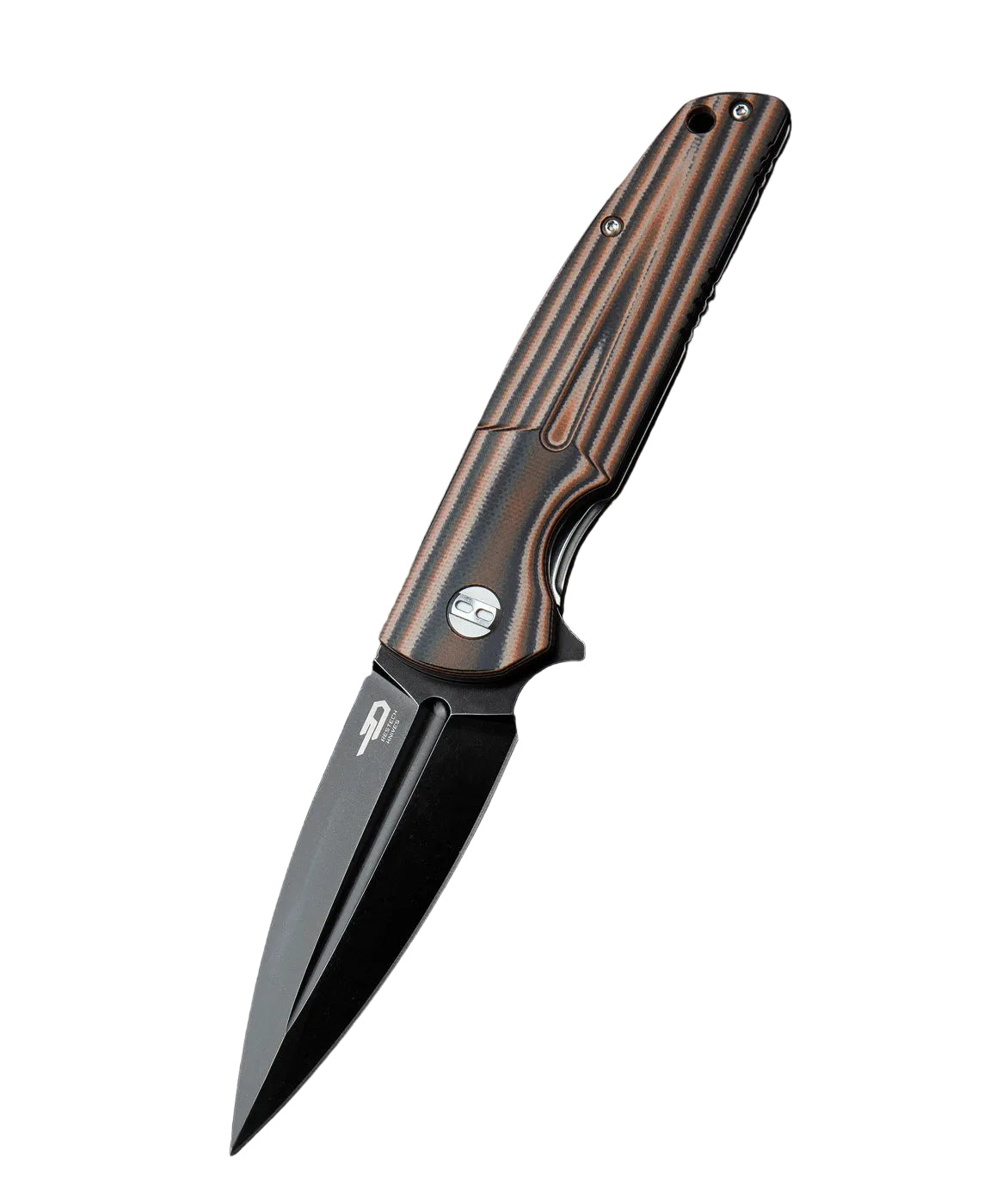 Bestech Fin BG34C-3 14C28N Blade G10 Handle Liner Lock Folding Knife