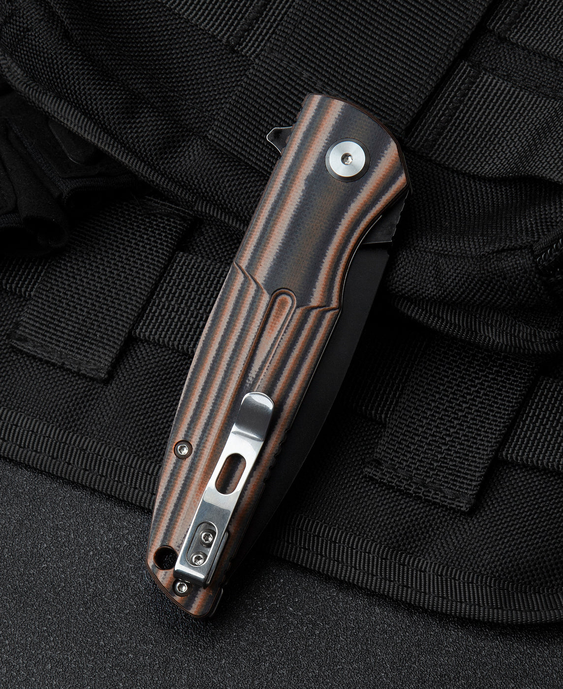 Bestech Fin BG34C-3 14C28N Blade G10 Handle Liner Lock Folding Knife