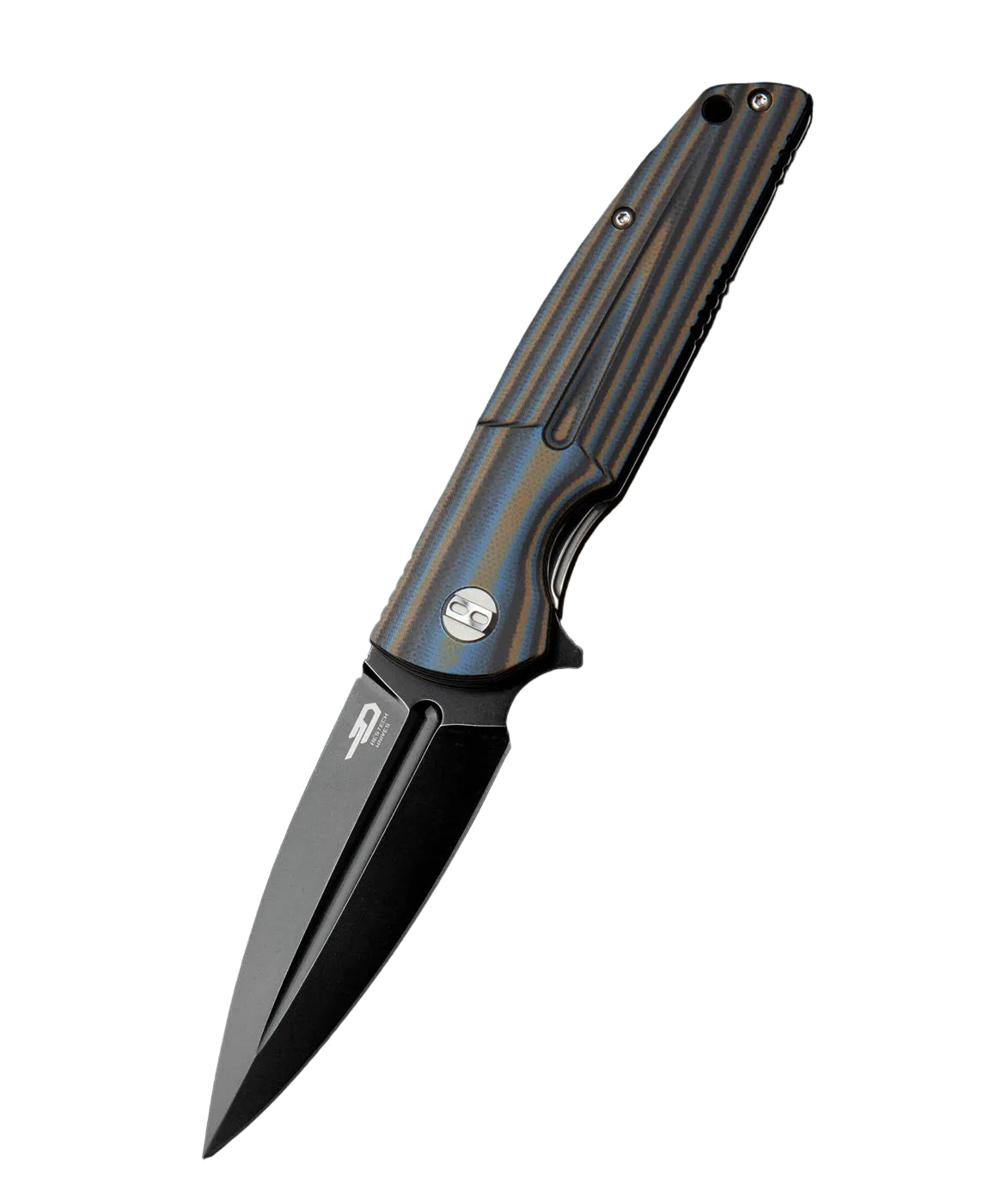 Bestech Fin BG34D-3 14C28N Blade G10 Handle Liner Lock Folding Knife