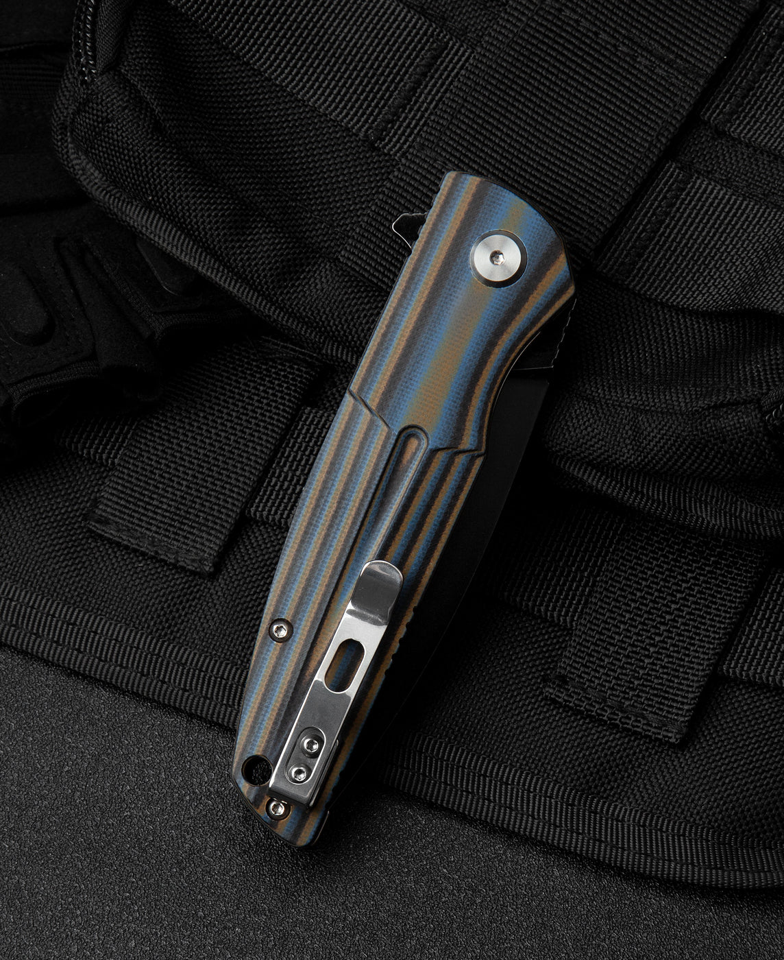 Bestech Fin BG34D-3 14C28N Blade G10 Handle Liner Lock Folding Knife