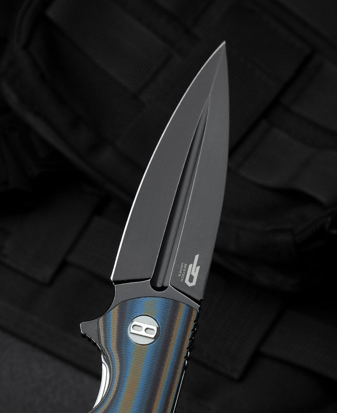 Bestech Fin BG34D-3 14C28N Blade G10 Handle Liner Lock Folding Knife