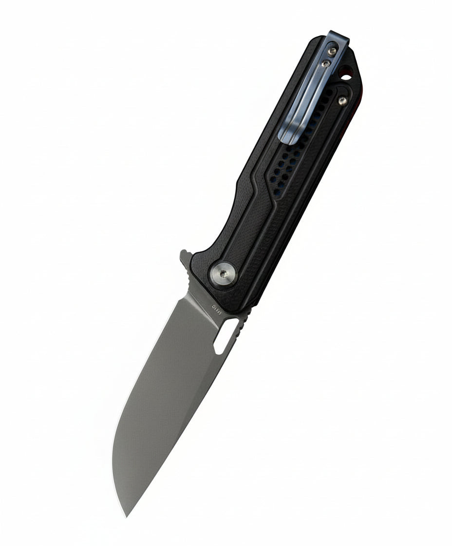 Bestech Circuit BG35A-2(Black Spacer) K110 Blade G10 Handle Liner Lock Folding Knife
