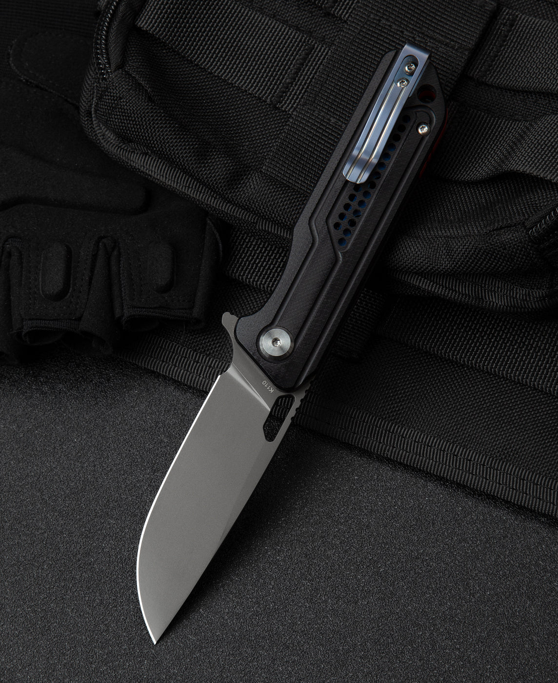 Bestech Circuit BG35A-2 K110 Blade G10 Handle Liner Lock Folding Knife