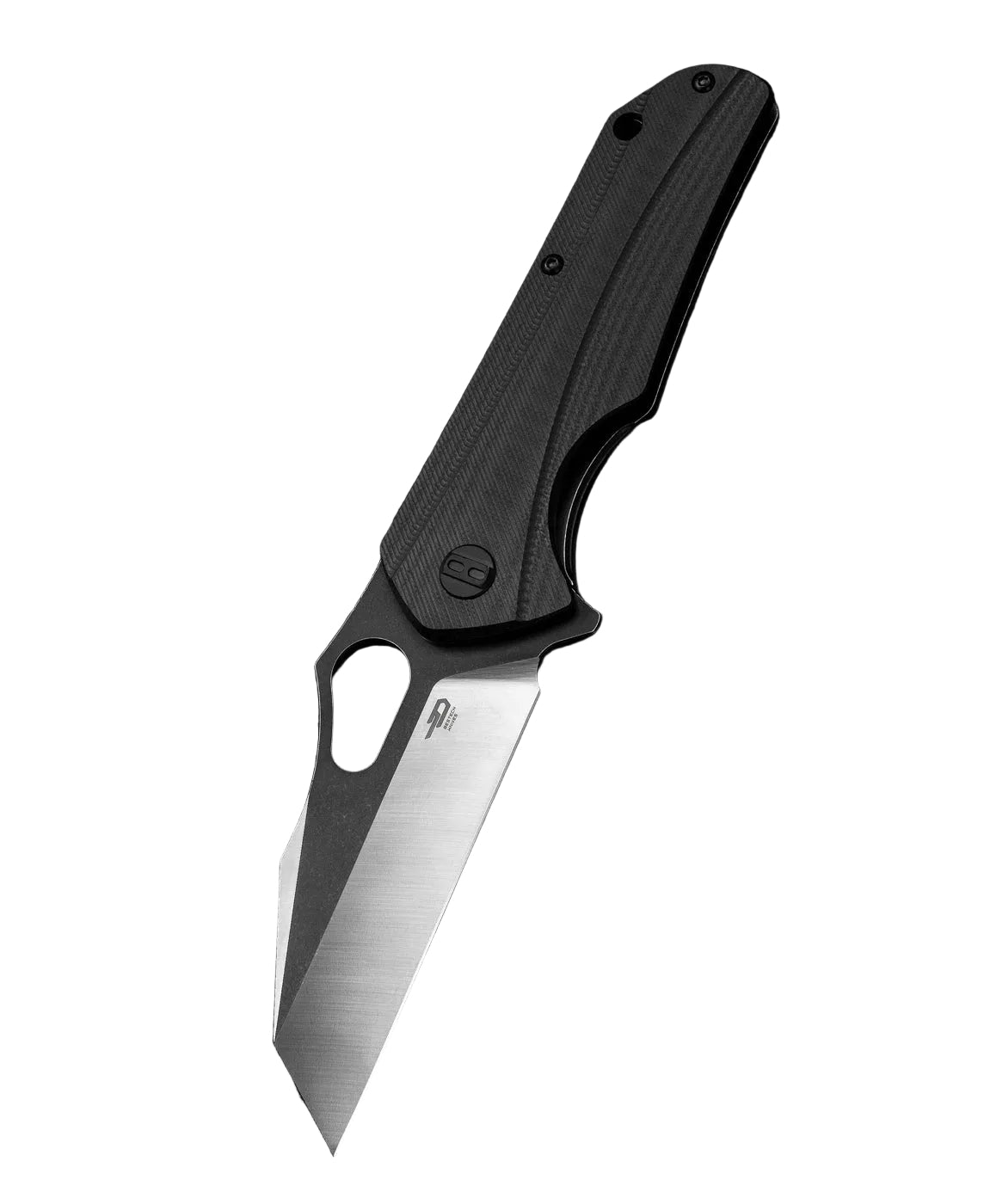 Bestech Operator BG36A D2 Blade Black G10 Handle Liner Lock Folding Knife