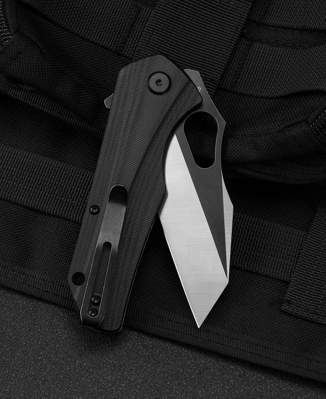 Bestech Operator BG36A D2 Blade Black G10 Handle Liner Lock Folding Knife
