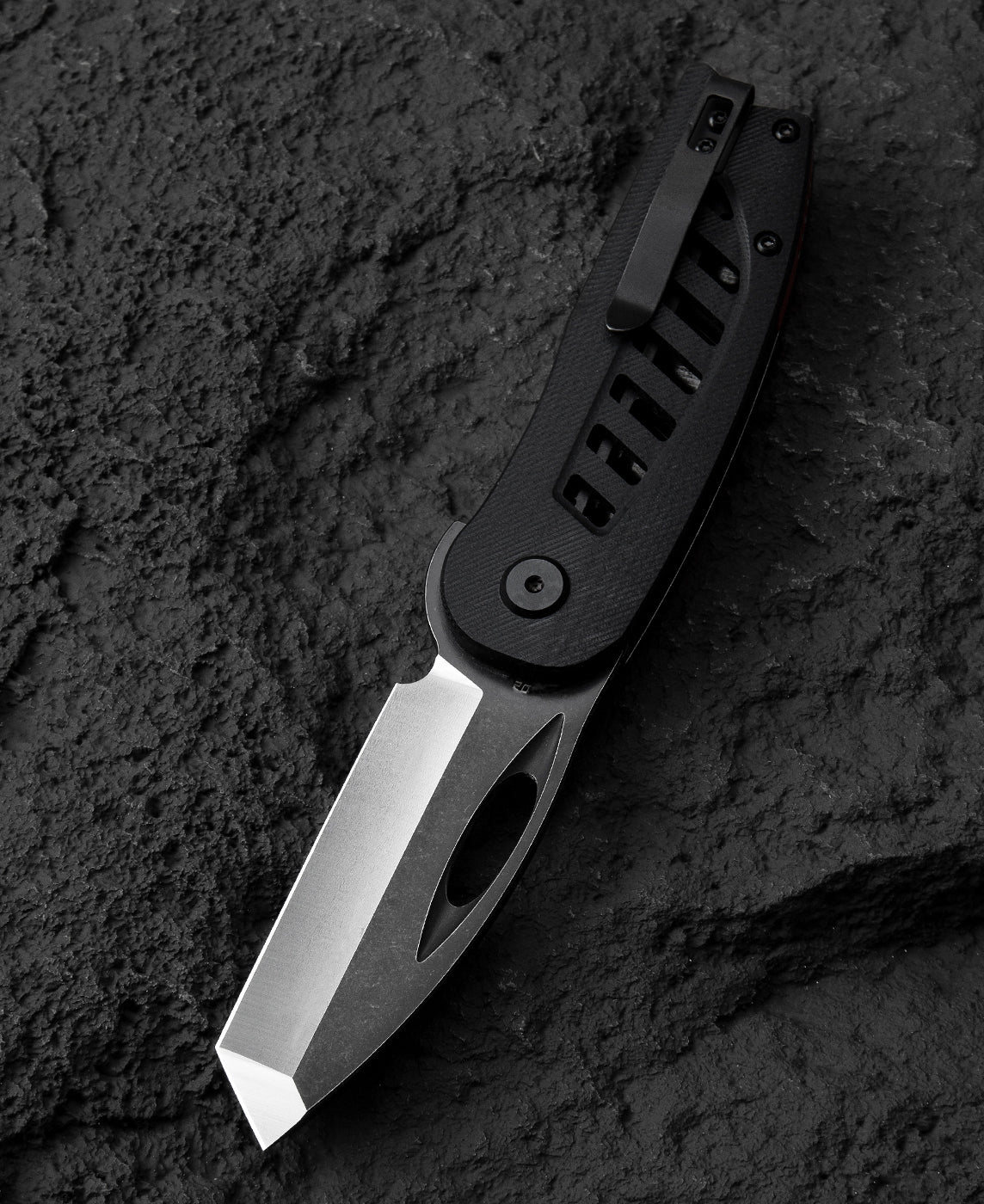 Bestech Explorer BG37A D2 Blade Black G10 Handle Liner Lock Folding Knife