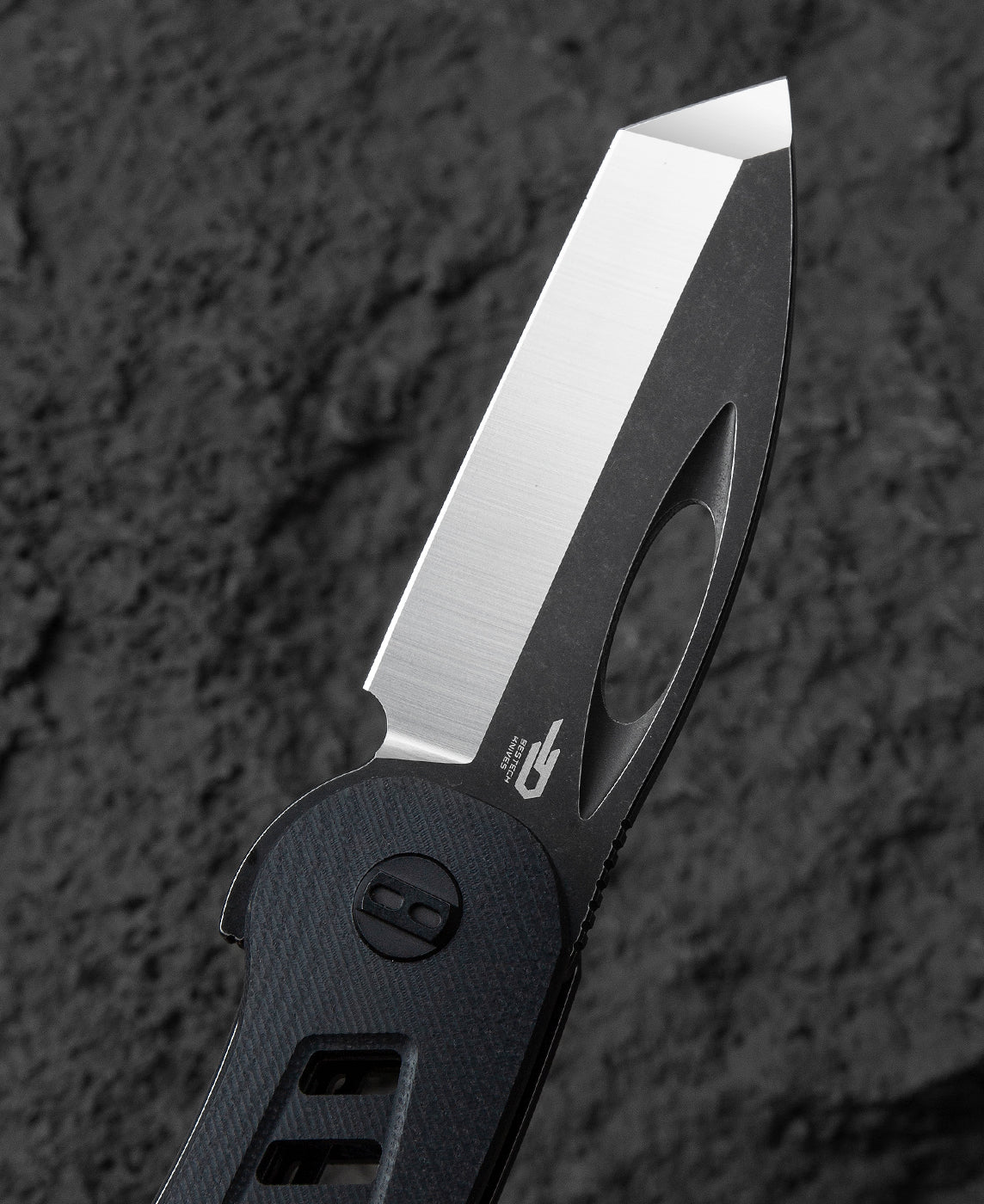 Bestech Explorer BG37A D2 Blade Black G10 Handle Liner Lock Folding Knife