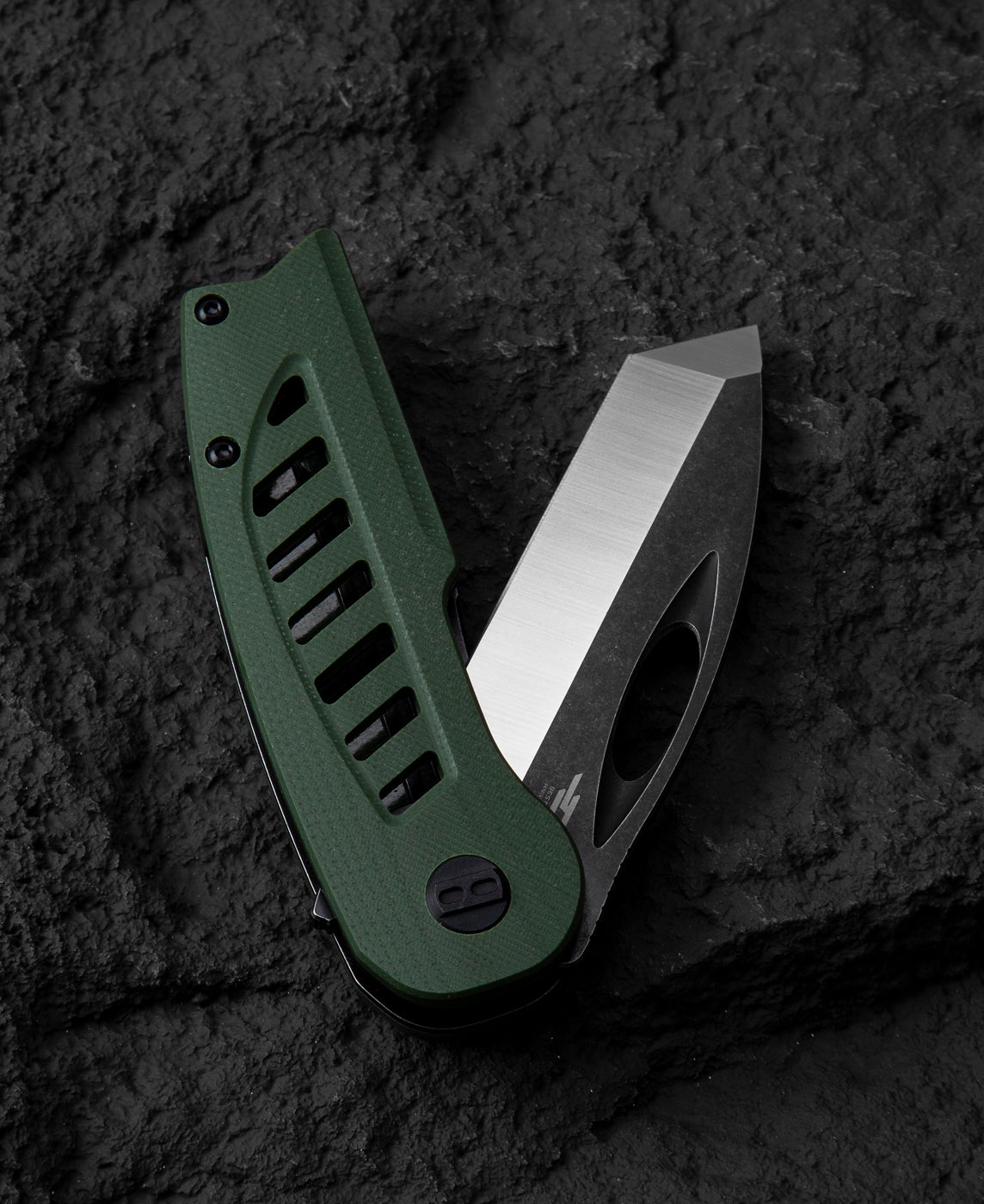 Bestech Explorer BG37B D2 Blade Black G10 Handle Liner Lock Folding Knife