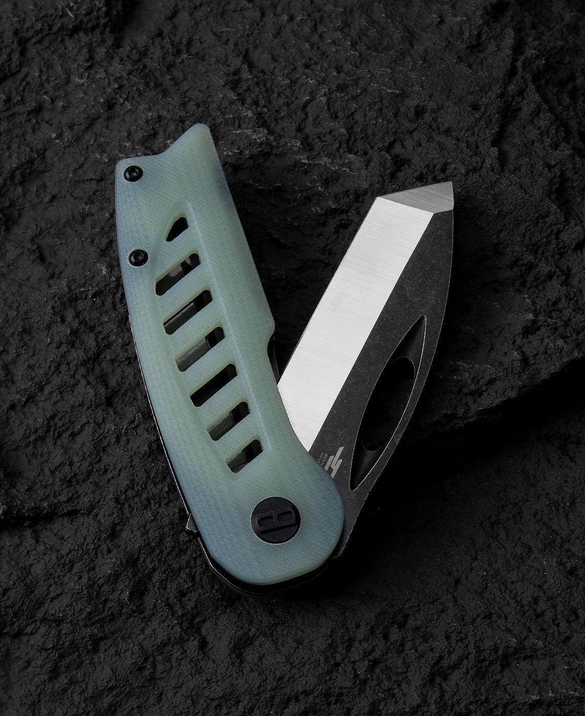 Bestech Explorer BG37C D2 Blade Black G10 Handle Liner Lock Folding Knife