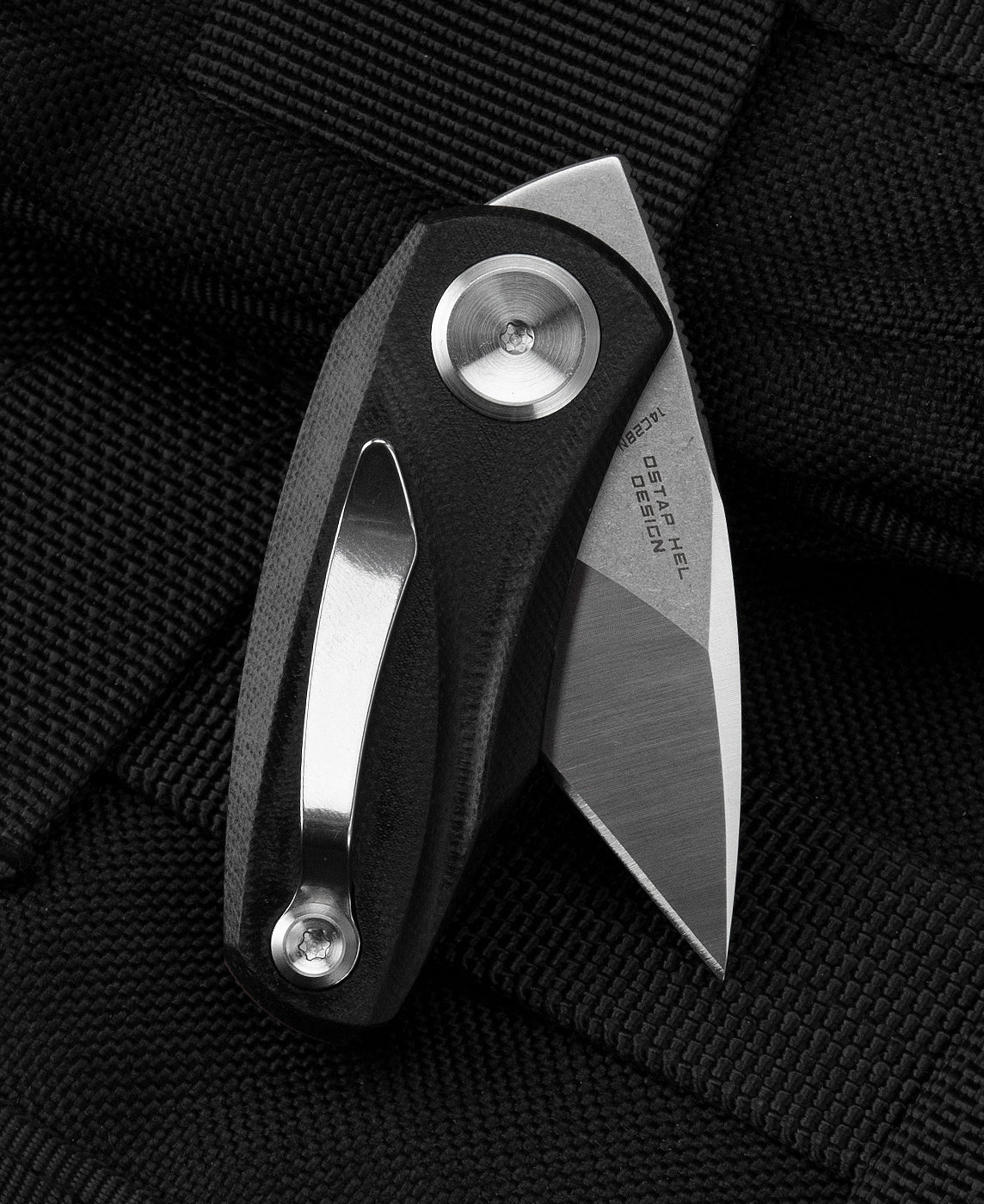 Bestech Tulip BG38A 14C28N Blade Black G10 Handle Liner Lock Folding Knife