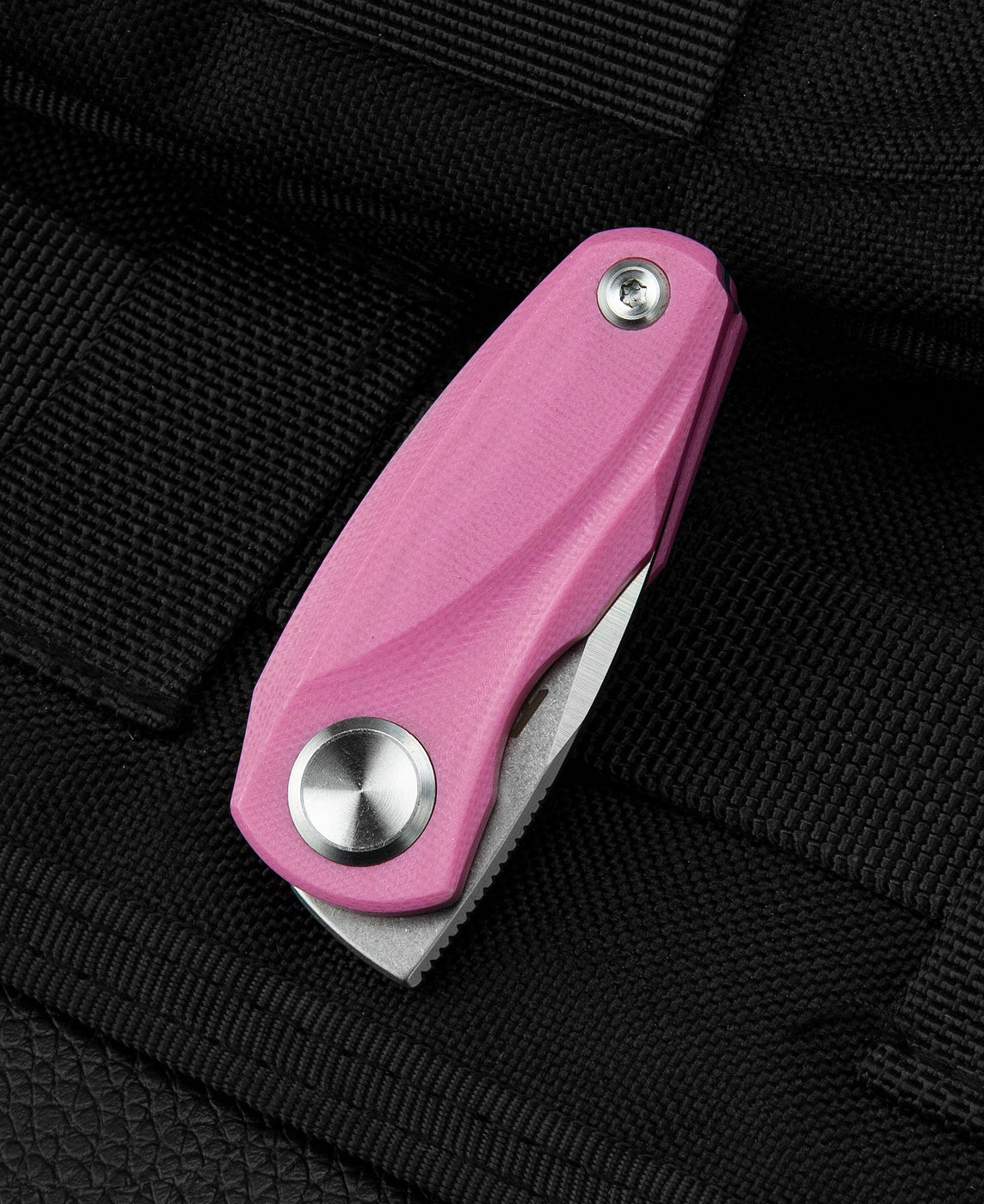 Bestech Tulip BG38E 14C28N Blade Pink G10 Handle Liner Lock Folding Knife