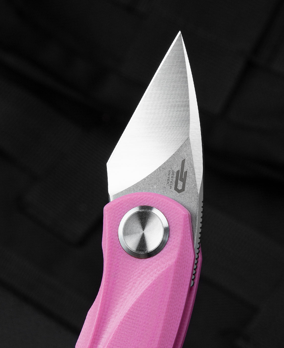 Bestech Tulip BG38E 14C28N Blade Pink G10 Handle Liner Lock Folding Knife