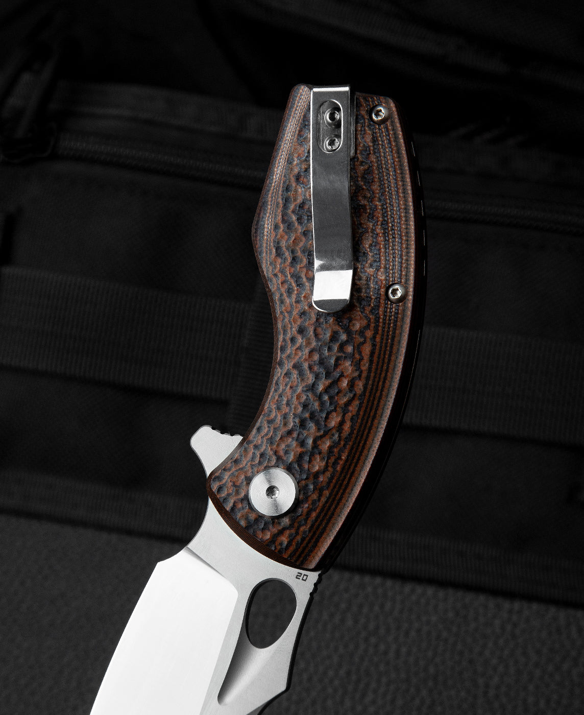 Bestech Lizard BG39A D2 Blade Black+Orange G10 Handle Liner Lock Folding Knife