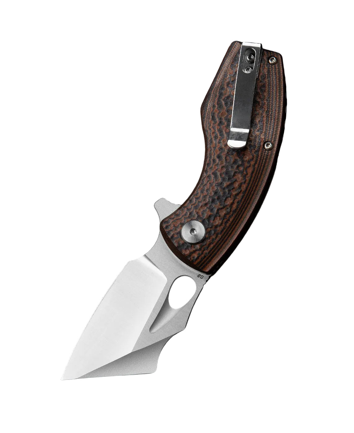 Bestech Lizard BG39A D2 Blade Black+Orange G10 Handle Liner Lock Folding Knife