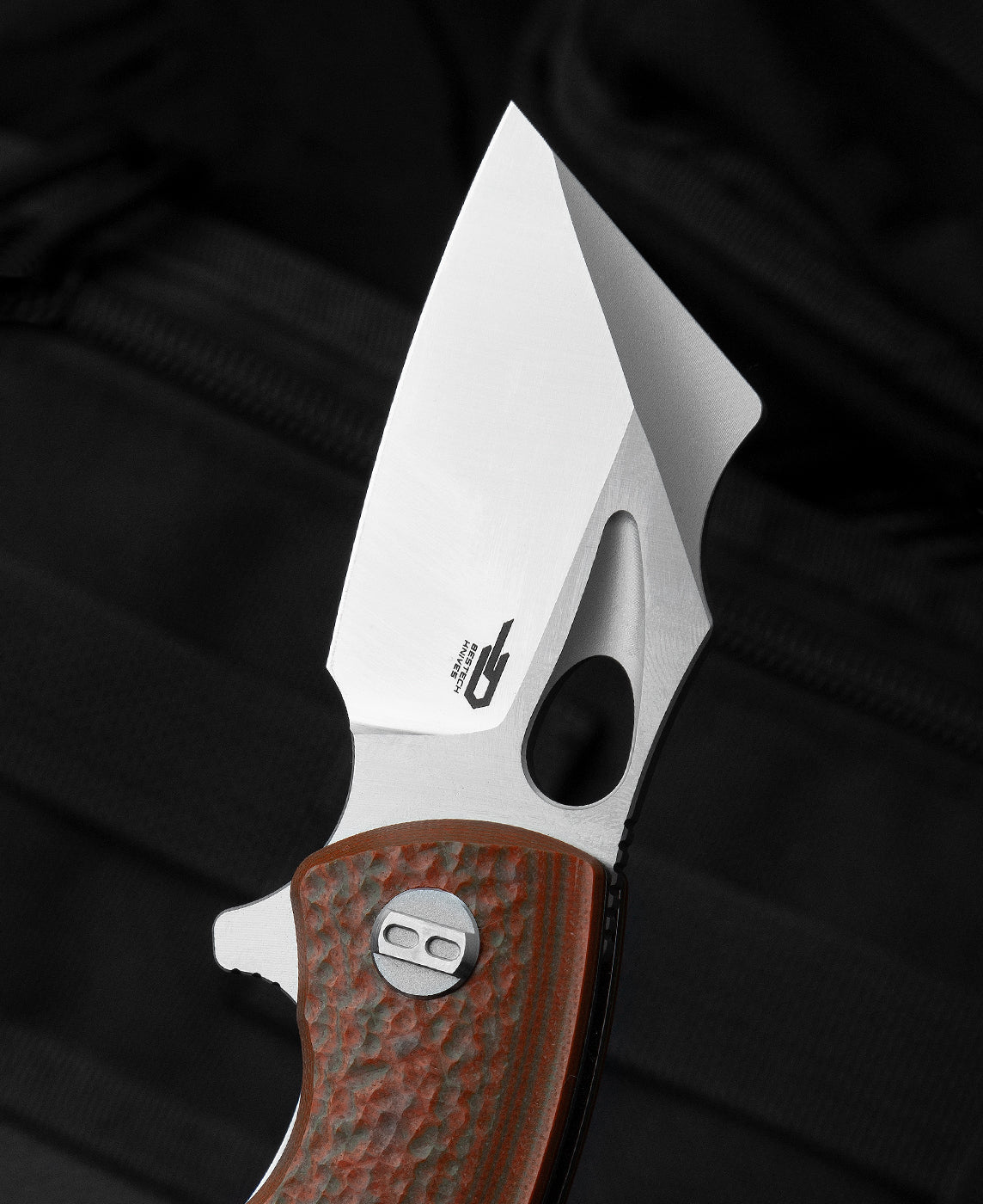 Bestech Lizard BG39B D2 Blade Green+Orange G10 Handle Liner Lock Folding Knife