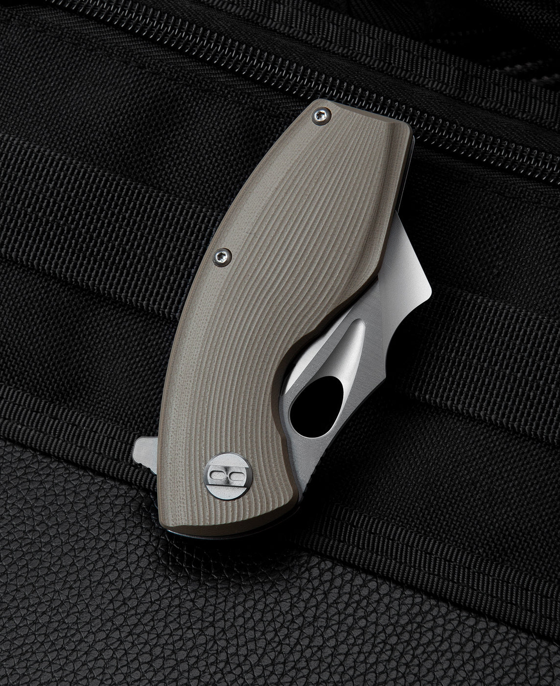 Bestech Lizard BG39C D2 Blade Beige G10 Handle Liner Lock Folding Knife