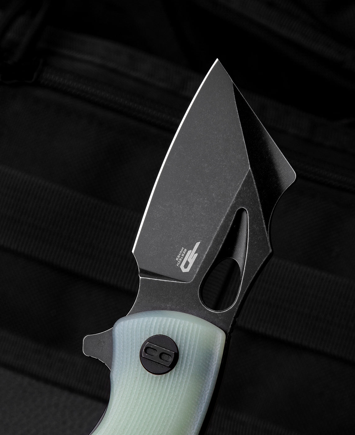 Bestech Lizard BG39E D2 Blade Transparent G10 Handle Liner Lock Folding Knife