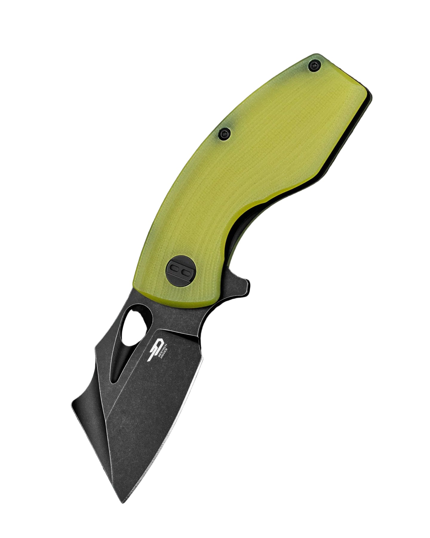 Bestech Lizard BG39F D2 Blade Green G10 Handle Liner Lock Folding Knife