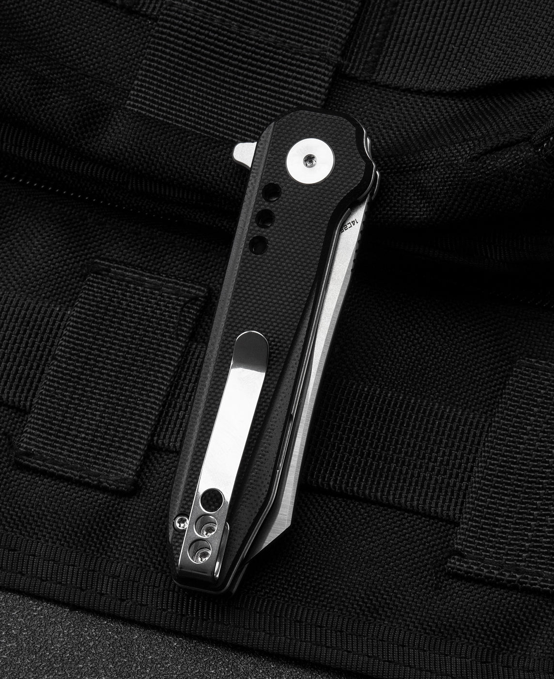 Bestech Syntax BG40A 14C28N Blade Beige G10 Handle Liner Lock Folding Knife