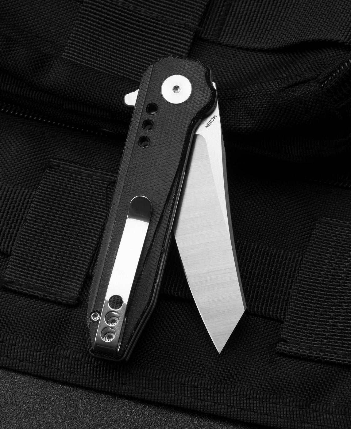 Bestech Syntax BG40D 14C28N Blade Micarta Handle Liner Lock Folding Knife