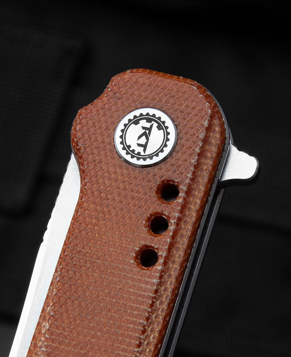 Bestech Syntax BG40E 14C28N Blade Natural Micarta Handle Liner Lock Folding Knife