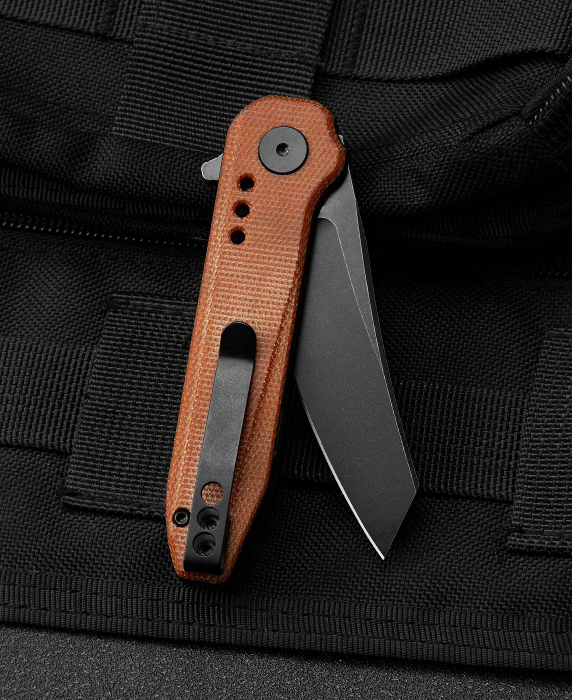 Bestech Syntax BG40F 14C28N Blade Natural Micarta Handle Liner Lock Folding Knife