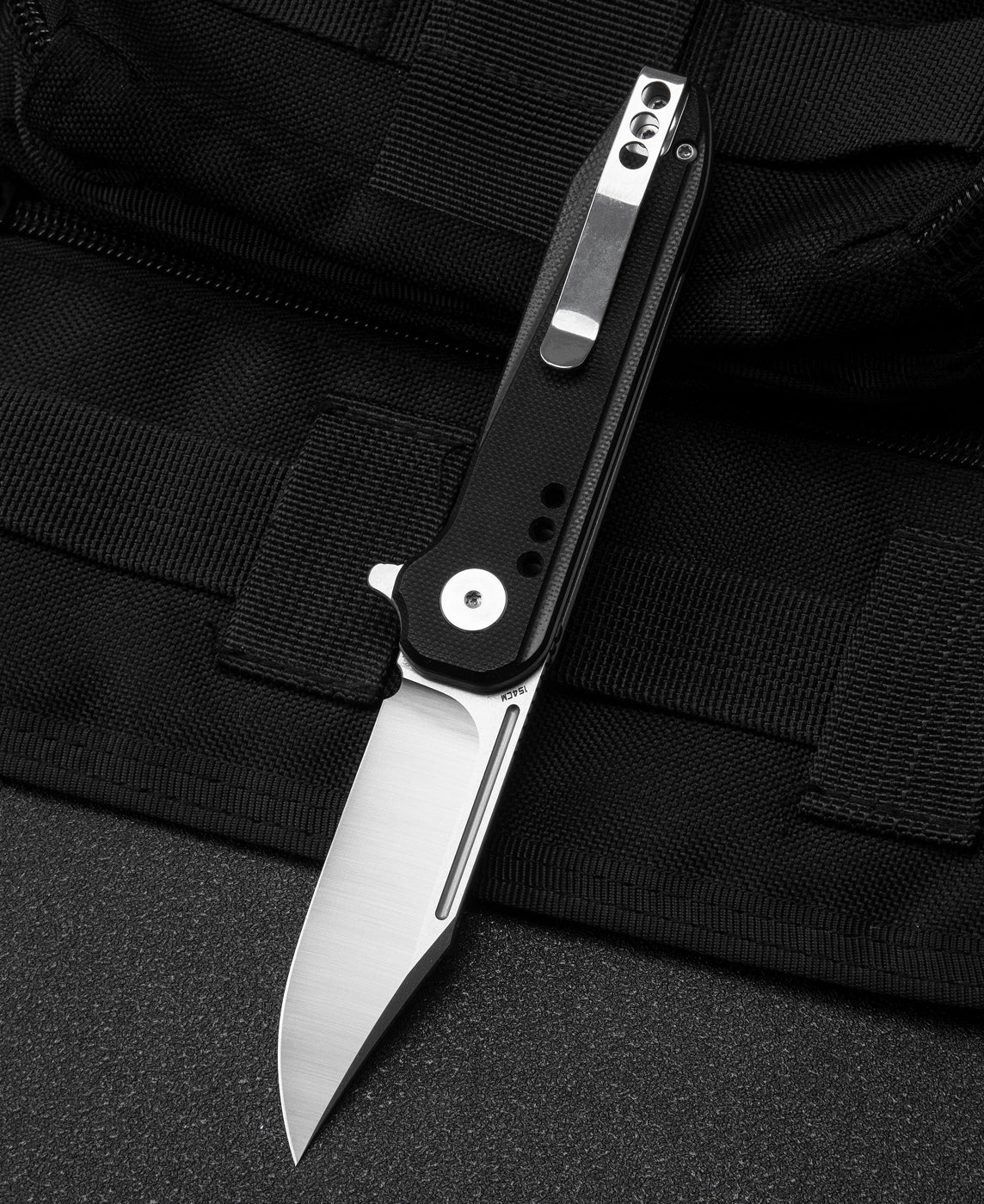 Bestech Syntax BG41A 154CM Blade Black G10 Handle Liner Lock Folding Knife