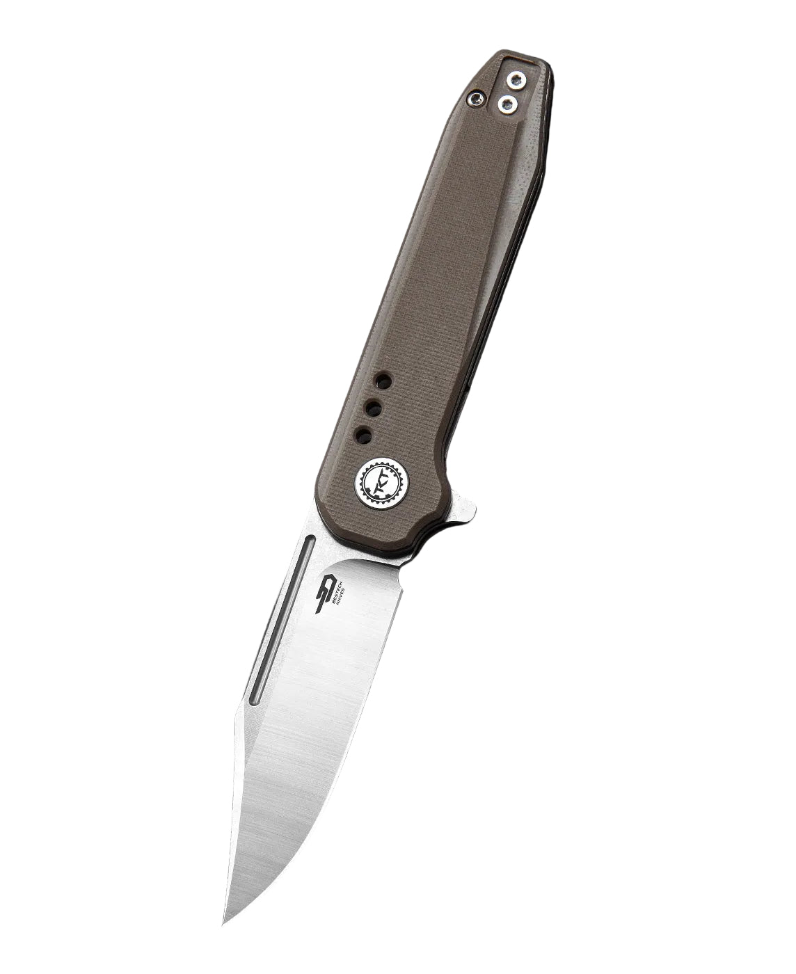 Bestech Syntax BG41B 154CM Blade Beige G10 Handle Liner Lock Folding Knife