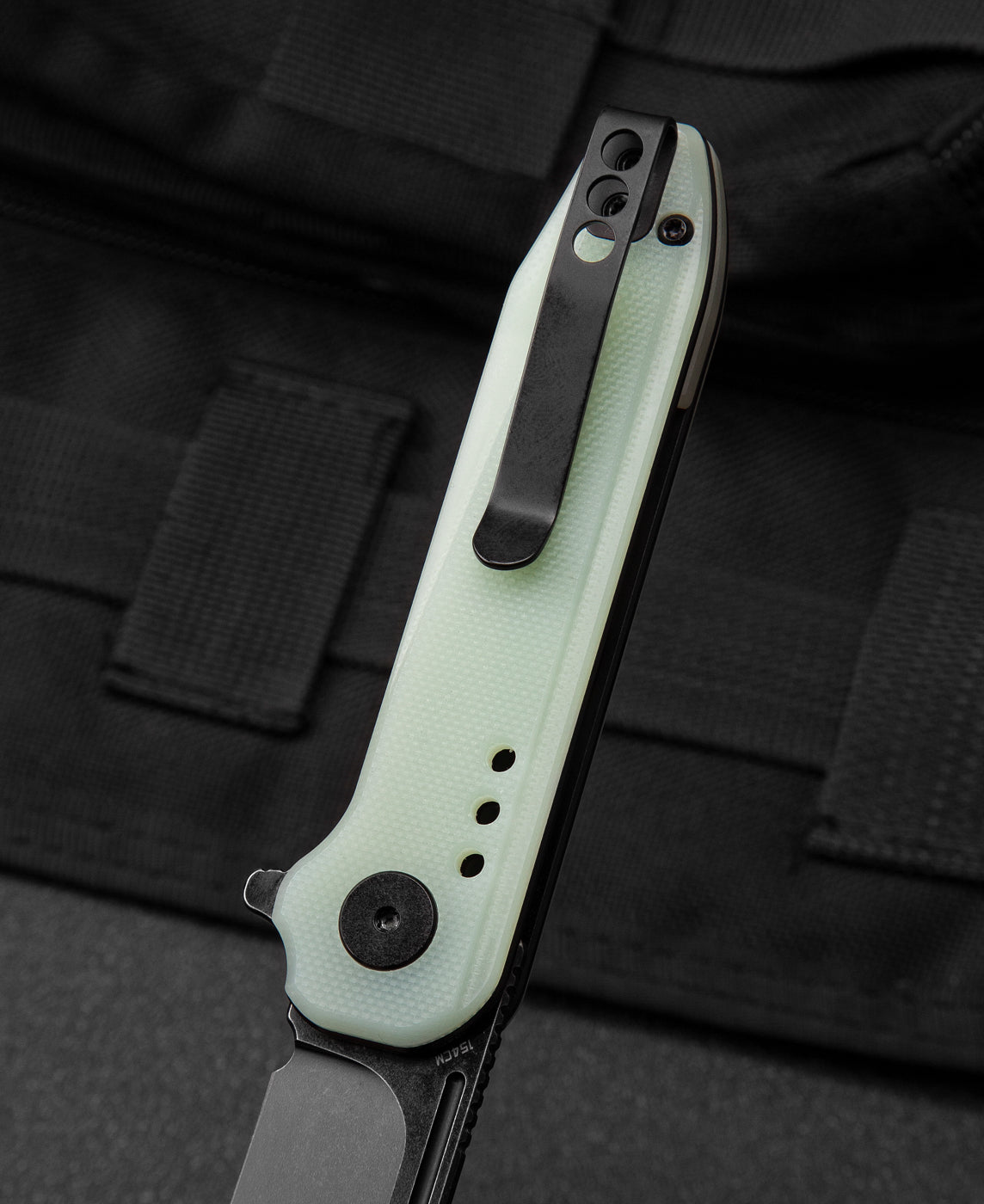 Bestech Syntax BG41C 154CM Blade Transparent G10 Handle Liner Lock Folding Knife