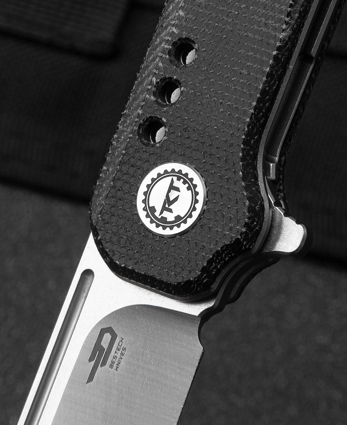 Bestech Syntax BG41D 154CM Blade Micarta Handle Liner Lock Folding Knife