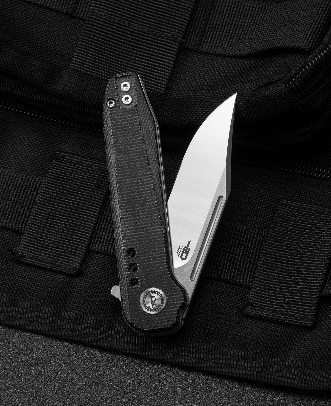 Bestech Syntax BG41D 154CM Blade Micarta Handle Liner Lock Folding Knife