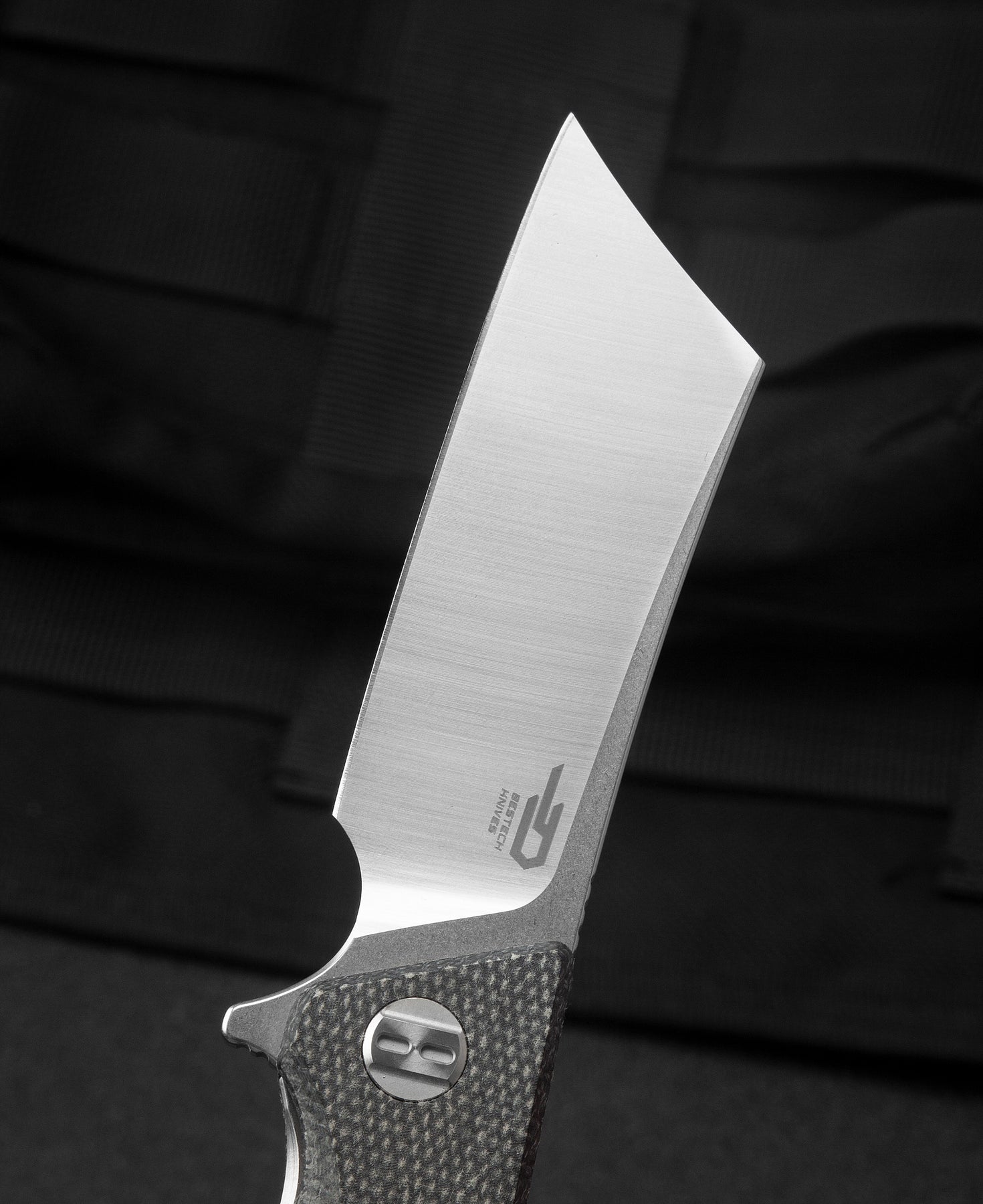 Bestech Cubis BG42A D2 Blade Micarta Handle Liner Lock Folding Knife