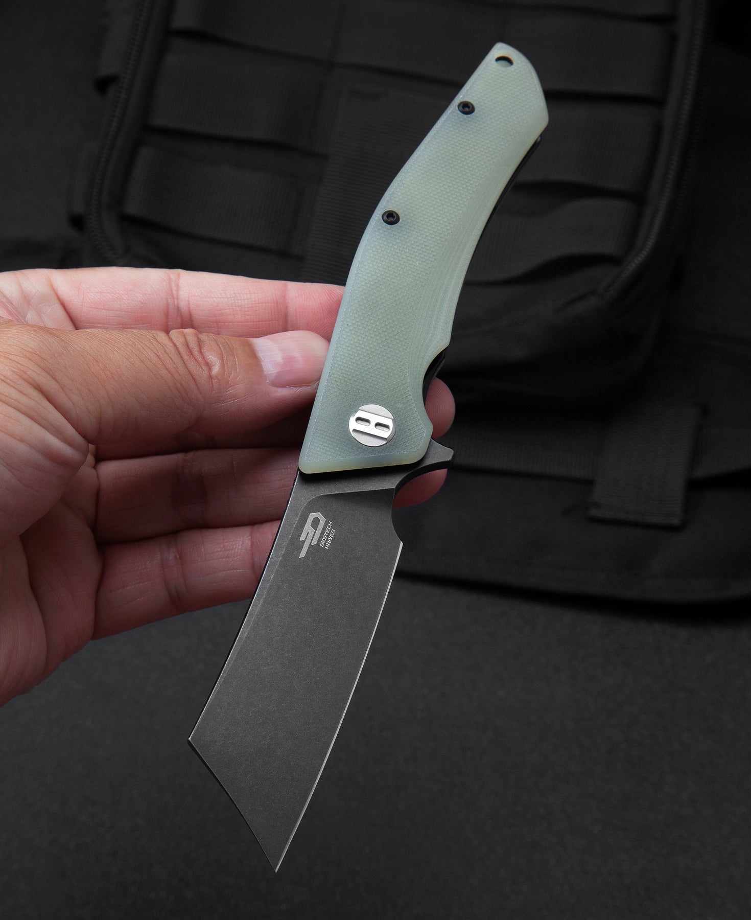 Bestech Cubis BG42E D2 Blade G10 Handle Liner Lock Folding Knife