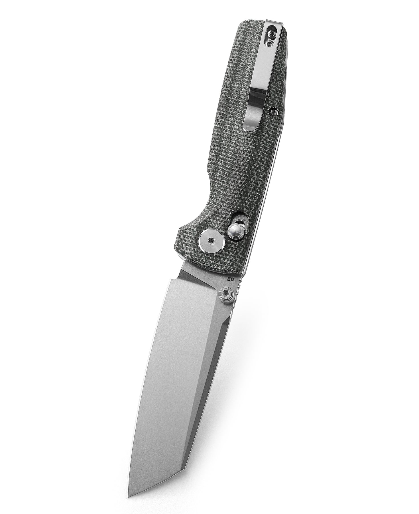 Bestech Slasher BG43B-1 D2 Blade Micarta Handle Crossbar Lock Folding Knife