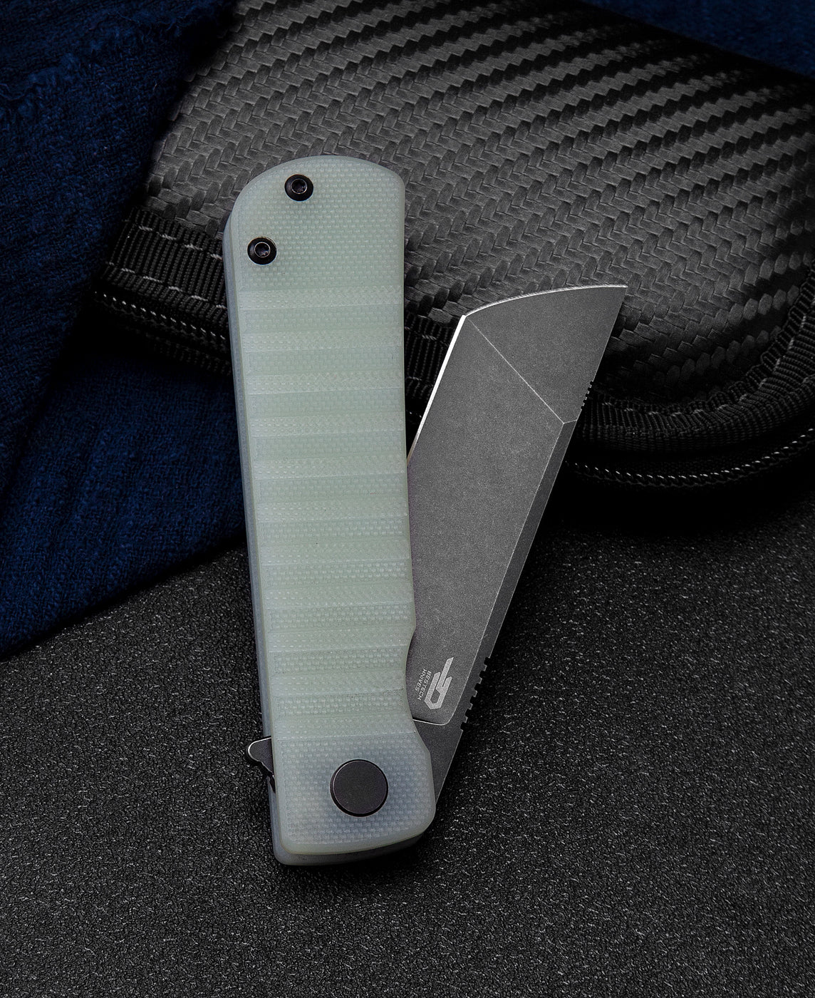 Bestech Titan BG49A-4 D2 Blade Jade G10 Handle Liner Lock Folding Knife