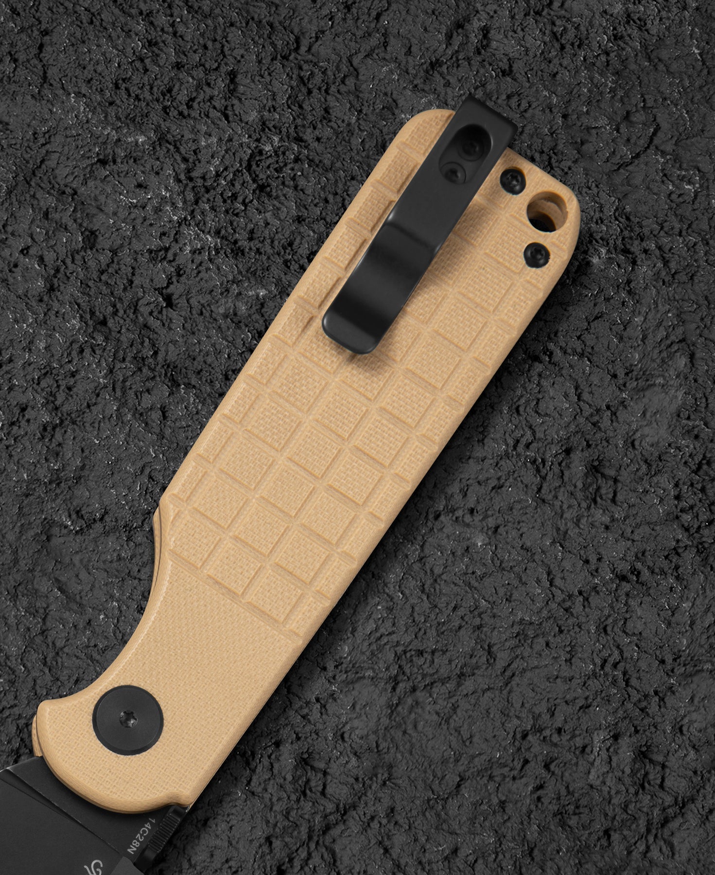 Bestech Glok BG55C 14C28N Blade G10 Handle Button Lock Folding Knife