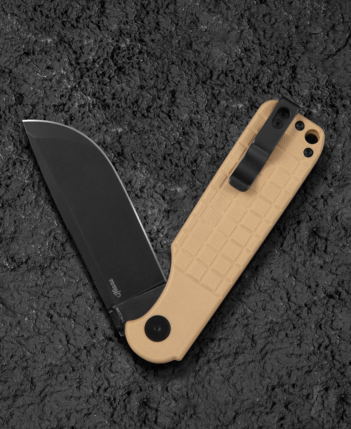 Bestech Glok BG55C 14C28N Blade G10 Handle Button Lock Folding Knife