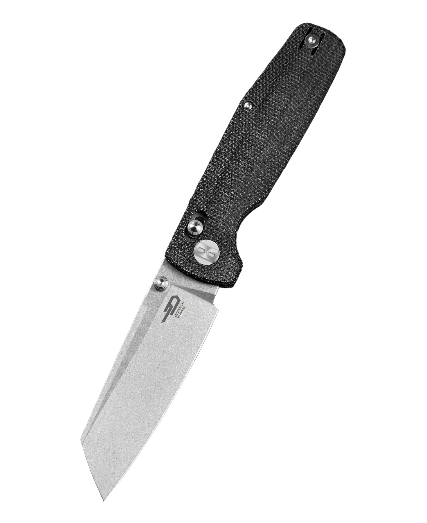 Bestech Slasher BG56A-1 D2 Blade Micarta Handle Crossbar Lock Folding Knife