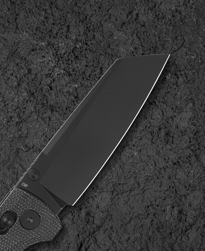 Bestech Slasher BG56A-2 D2 Blade Micarta Handle Crossbar Lock Folding Knife